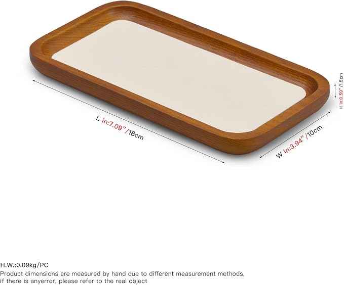 Solid Wood Jewelry Display Flat Tray