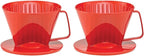 Fino Pour-Over Coffee Brewing Filter Cone, Number 1-Size, Brews 1 to 2-Servings by Fino