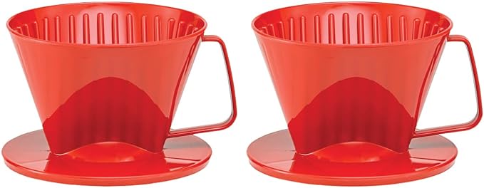 Fino Pour-Over Coffee Brewing Filter Cone, Number 1-Size, Brews 1 to 2-Servings by Fino