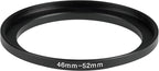46-52mm Metal Step-Up Ring Adapter Compatible - Image 2