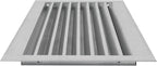 Repa Market 20" x 8" Inch Galvanized Steel Black Soffit Air Vent Cover - Image 6