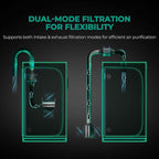 MARS Hydro 4" Smart Air Filtration Kit, Inline Duct Fan - Image 8
