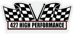 2X Engine Window Air Cleaner Sticker Decal - Image 2