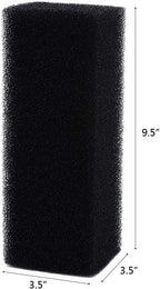 ALEGI Bio Sponge Filter Foam Cut to Fit Media 9.5"x3.5"x3.5", Replacement - Image 2