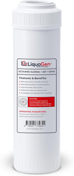 LiquaGen Activated Alumina + Carbon + KDF-55 Replacement Water Filter