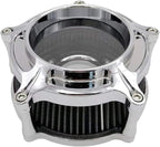 Harley Air Cleaner Chrome See Through Intake Filter Kit Cnc Cut - Image 3