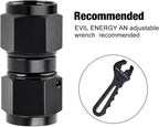 EVIL ENERGY 3AN Female to 3AN Female Straight Swivel Coupler Union Fitting - Image 4