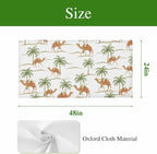 Fluorescent Light Covers for Drop Ceiling Abstract Brown Camels Palm-Trees - Image 9