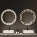 Bathroom Mirror with LED Lights, Wall Mirror with Touch Sensor, Round Mirror - Image 7