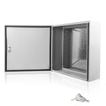 Electrical Box 24 x 20 x 8 Inch Indoor Outdoor Electrical Enclosure Box Steel by Fsehyue
