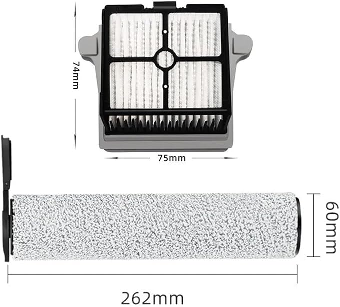 Compatible for Tineco ，Floor One S7， Steam Main Brush Hepa Filter ，Compatible - Image 4