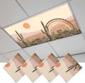 Fluorescent Light Covers for Ceiling Lights Cactus Desert Magnetic Light by Home+L6