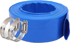 3” Diameter x 100' Blue Backwash Hose by EASTRANS