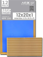 12x20x1 Air Filter Comparable to MPR 100 Basic Economy Furnace Filters by AIRXFILTERSWICKEDCLEANAIR