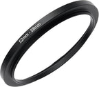 52mm to 58mm Step-up Adapter Rings Filter Adapter Black Metal Step Down Filter by Unknown