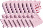 Baby Proofing Corner Guards 16 Pack Pink, Extra Thick Foam Edge Protectors