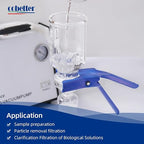 100 Pieces/Pack PVDF Disc Membrane Filters Hydrophilic 47mm Diameter 0.45µm - Image 4