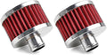 MUGE RACING 23mm Car Air Filter Universal Cold Air Intake Filter High Flow Vent by MUGERACING