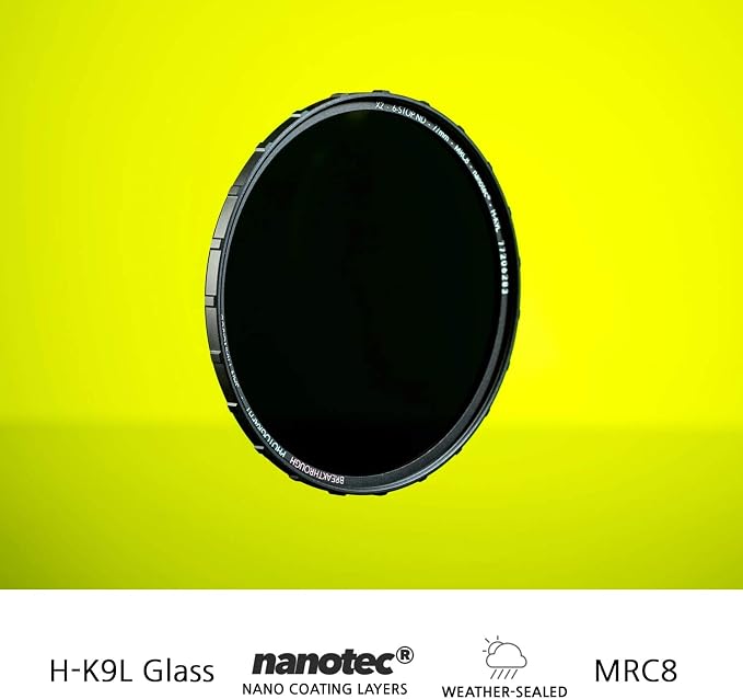 Breakthrough Photography 67mm X2 6-Stop Fixed ND Filter - Image 4