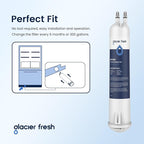 GLACIER FRESH Compatible with 4396841 Refrigerator Water Filter, Filter 3 - Image 5