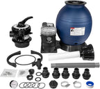 XtremepowerUS High-Flo Sand Filter Pump System 13" Filter Tank 10, 000 Gal - Image 8