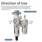 Air Pressure Regulator with Pressure Gauge, Water Separator - Image 5
