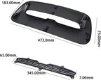 Car Front Air Intake Vent Scoop Car Air Flow Intake Hood Compatible - Image 6
