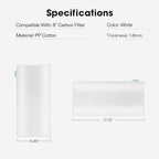 VIVOSUN 8 Inch Prefilter for 8" Carbon Filter, 17.72" Long - Image 2