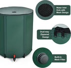 Goplus 60 Gallon Collapsible Rain Barrel, Portable Rain Barrels to Collect - Image 5