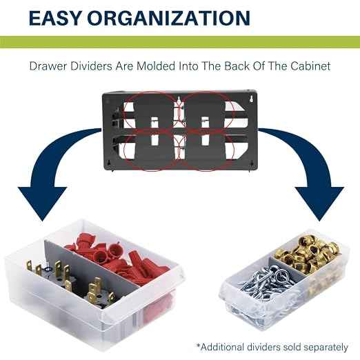 Akro-Mils 26-Drawer Plastic Drawer Storage Cabinet