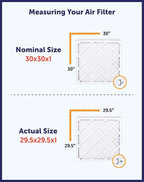 Filter King 4x14x1 Air Filter | 4-PACK | MERV 8 HVAC Pleated A/C Furnace - Image 6