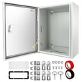 Outdoor Electrical Box, Steel Junction Box 20 x 16 x 8'', NEMA 4X Electrical by TOCRETOARE