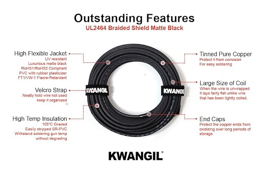 6C 20AWG AMSB Shielded Cable Wire - Image 3