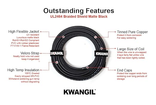 4C 18AWG AMSB Shielded Cable Wire - Image 3