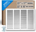 Fits 22x16 Duct Opening | Steel Return Air Grille by Handua | Vent Cover Grill by Handua