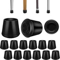 3/4" Round Rubber Chair Leg Tips Caps, Chair Leg Floor Protectors Furniture