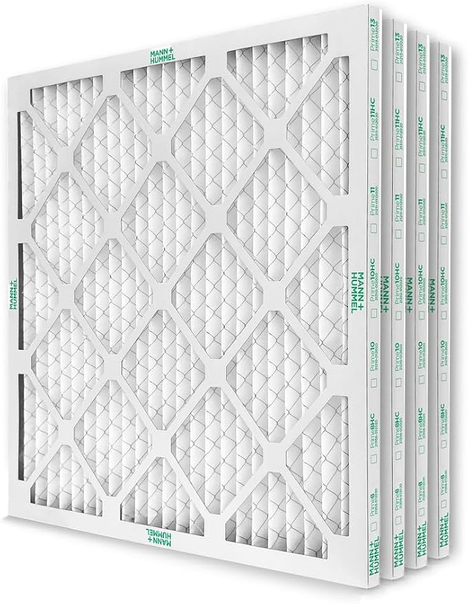 Mann+Hummel 20x23x1 MERV 8 Pleated HVAC AC Furnace Air Filters. 4 Pack. by MannHummel