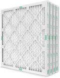 Mann+Hummel 16x16x1 MERV 8 Pleated HVAC AC Furnace Air Filters. 4 Pack. by MannHummel