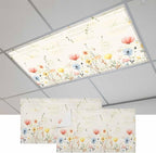Fluorescent Light Covers for Ceiling Lights Spring Poppy Floral Magnetic Light by Home+L6