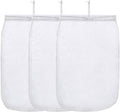 ALEGI Aquarium Filter Media Bag Extra Fine, Reusable 180 Micron Drawstring Mesh by ALEGIAquarium