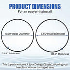 Whole House Water Filter O Ring 10"X4.5" - Image 3