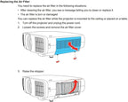 Replacement Projector Air Dust Filter - Image 4