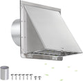 Dryer Vent Cover Outside 3 Inch with Mesh & Cushioned Flap,304