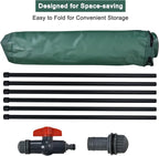 Goplus 60 Gallon Collapsible Rain Barrel, Portable Rain Barrels to Collect - Image 6