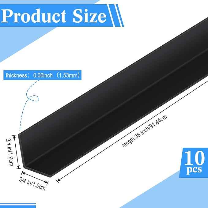 Sasylvia 10 Pcs Wall Corner Protector Guards, Avoid Scratching Scuffs, Ease