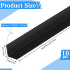 Sasylvia 10 Pcs Wall Corner Protector Guards, Avoid Scratching Scuffs, Ease