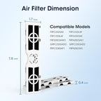 GLACIER FRESH Replacement for Frigidaire FRGPAAF2 PureAir AF-2 Refrigerator Air - Image 5