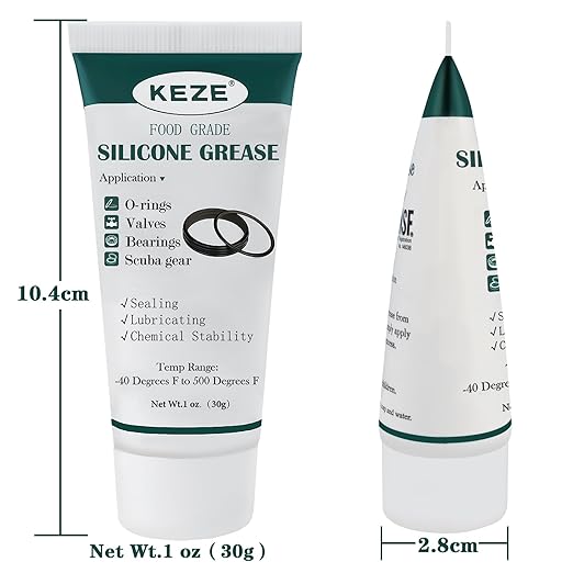 KEZE Waterproof Food Grade Silicone Lubricant Plumbers Grease - Image 3