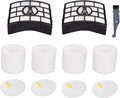 I-clean 2 Packs Replacement NV650 HEPA Foam & Felt Filters by I+clean