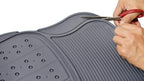 Amazon Basics Universal PVC Faux Rubber Car Floor Mats, All Weather Protection - Image 8